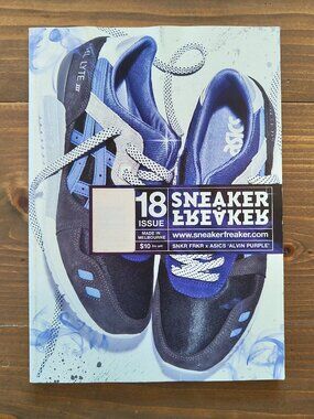 Sneaker Freaker Magazine Issue 18 – ASICS Alvin Purple Cover